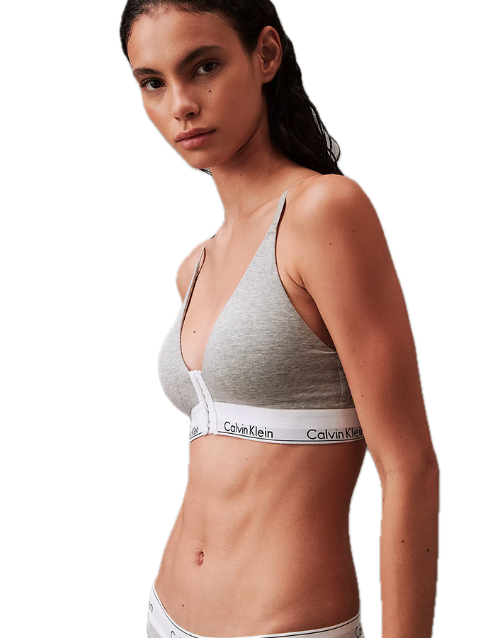 CALVIN KLEIN ΓΥΝΑΙΚΕΙΟ ΤΡΙΓΩΝΟ ΣΟΥΤΙΕΝ ΜΕ ΚΟΥΜΠΩΜΑ ΜΠΡΟΣ-ΠΙΣΩ - Image 3