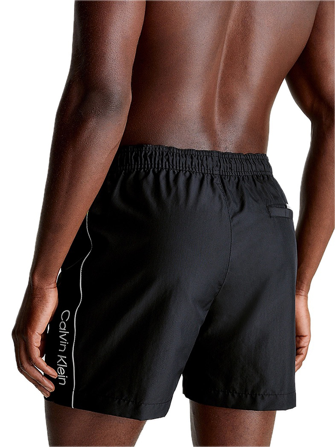 CALVIN KLEIN ΜΑΥΡΟ ΑΝΔΡΙΚΟ ΜΑΓΙΟ ΜΕΣΑΙΟ ΜΗΚΟΣ - Image 2