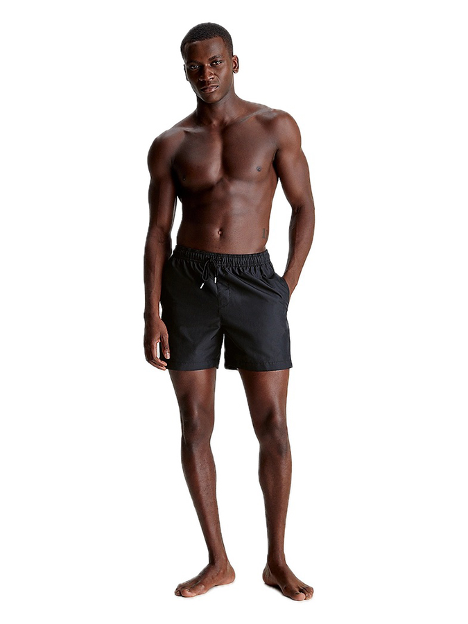 CALVIN KLEIN ΜΑΥΡΟ ΑΝΔΡΙΚΟ ΜΑΓΙΟ ΜΕΣΑΙΟ ΜΗΚΟΣ - Image 4