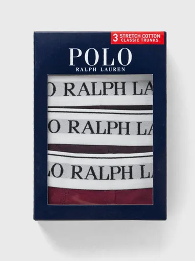 POLO RALPH LAUREN STRETCH COTTON ΑΝΔΡΙΚΑ BOXER 3-PACK - Image 4
