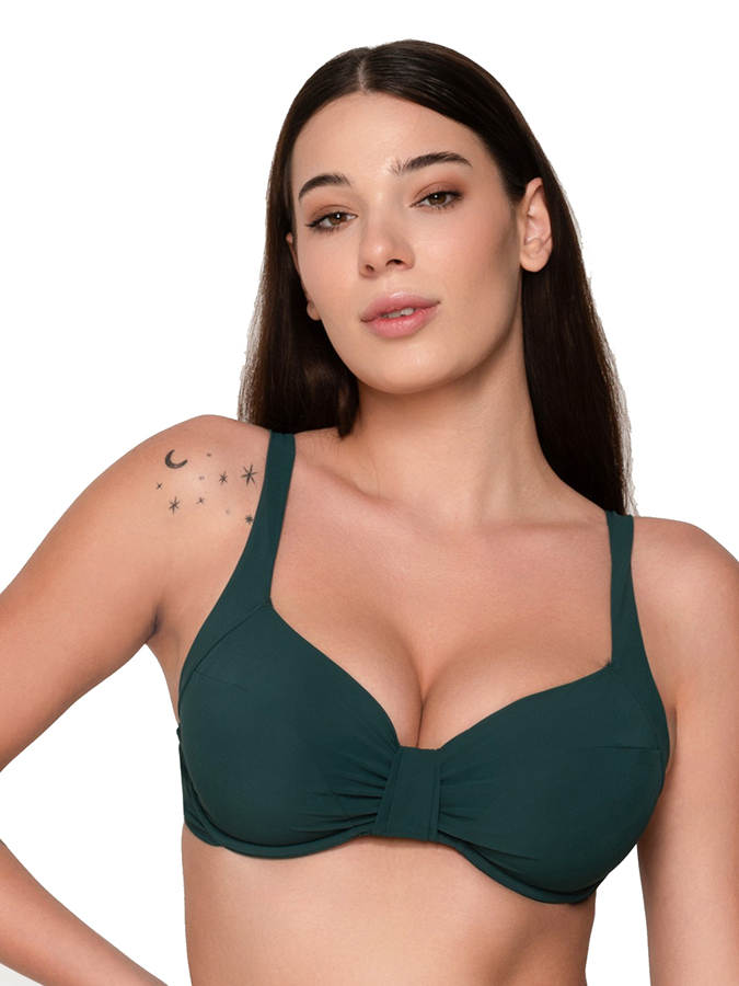 LUNA ΓΥΝΑΙΚΕΙΟ BIKINI TOP ΓΙΑ ΒΑΡΥ ΣΤΗΘΟΣ BALCONETTE BLUE SENSE