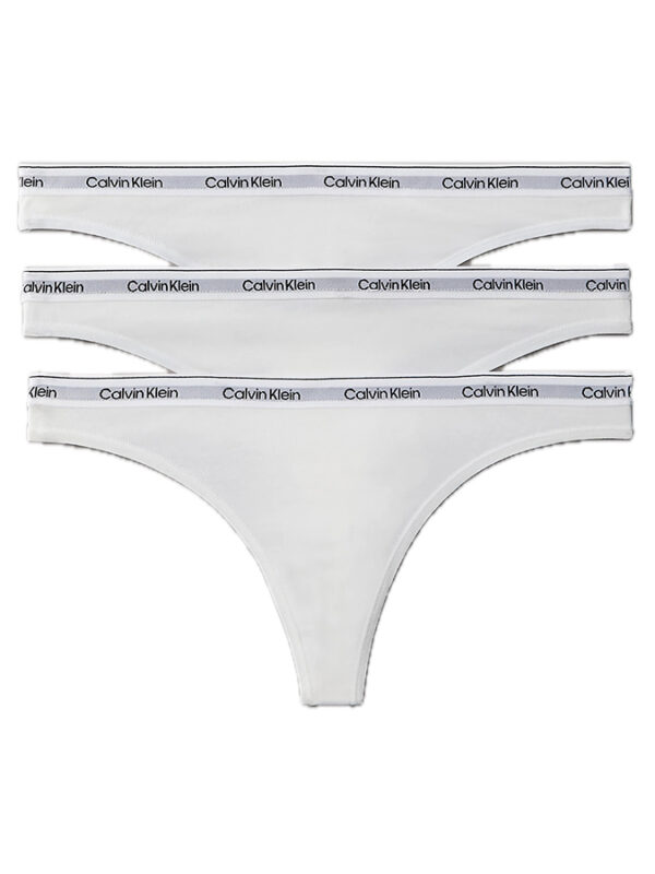 CALVIN KLEIN ΓΥΝΑΙΚΕΙΑ ΣΛΙΠ STRING ΒΑΜΒΑΚΕΡΑ (3 PACK)
