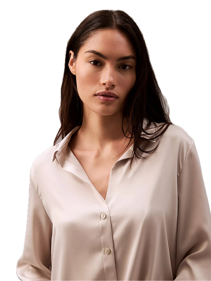 CALVIN KLEIN ΠΟΥΚΑΜΙΣΟ ΣΑΤΕΝ ΙΒΟΥΑΡ - Image 3