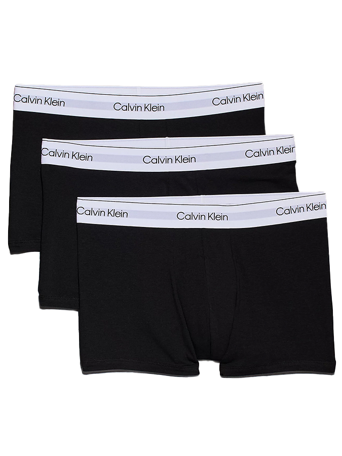 CALVIN KLEIN ΑΝΔΡΙΚΑ BOXER LOW RISE TRUNK COTTON STRETCH (3PACK)