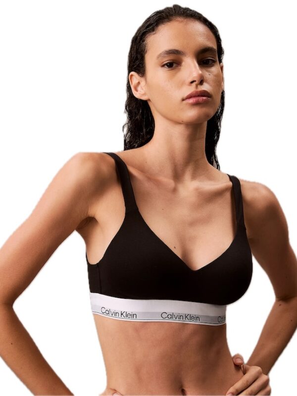 CALVIN KLEIN BRALETTE ROLLING CHANGE ΜΕ ΕΠΕΝΔΥΣΗ ΚΑΙ ΚΟΥΜΠΩΜΑ