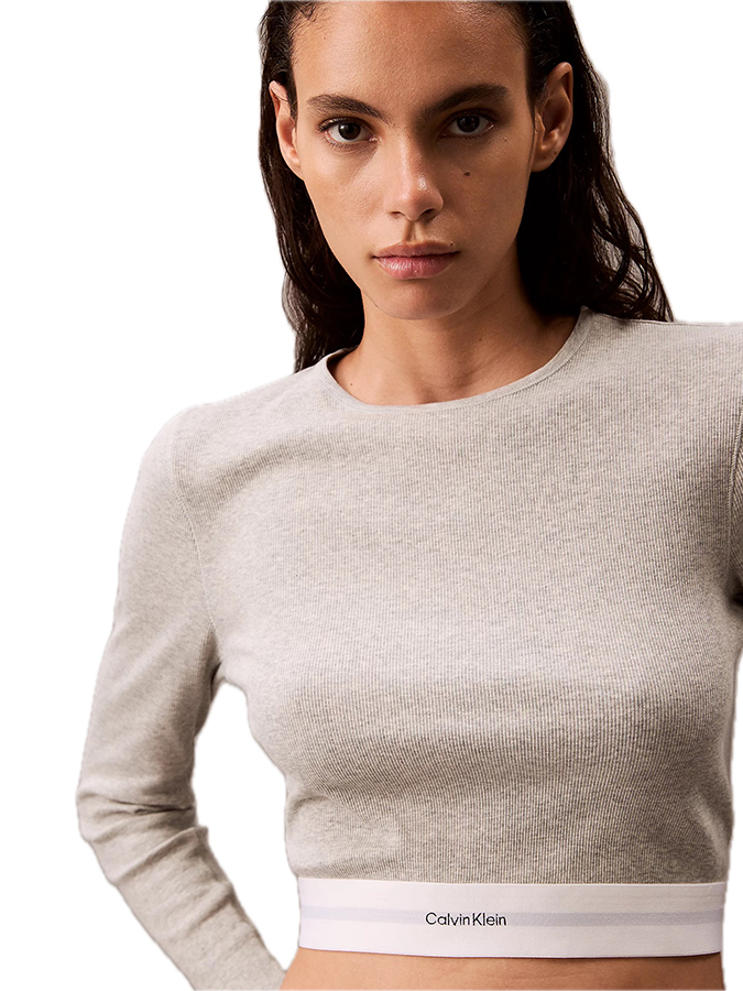 CALVIN KLEIN ΜΠΛΟΥΖΑ CROP - Image 4