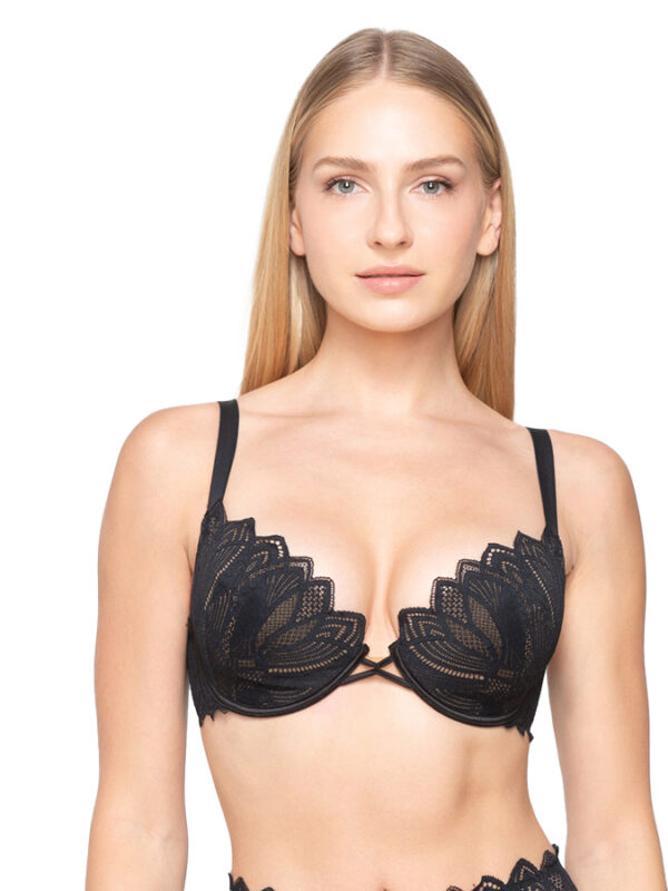LUNA ΣΟΥΤΙΕΝ PUSH UP SYLVIE ΜΑΥΡΟ
