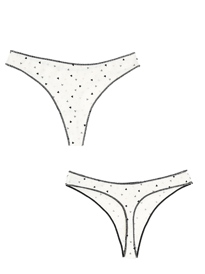 COTONELLA ΒΑΜΒΑΚΕΡΟ ΣΛΙΠ STRING (ΣΕΤ 3PACK) - Image 4