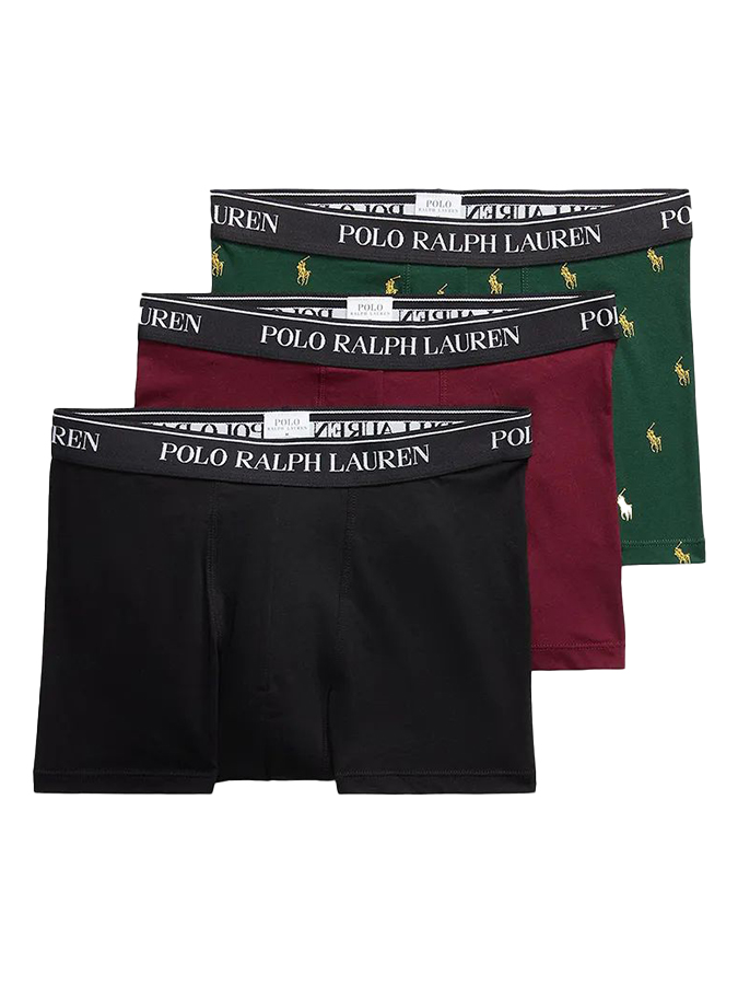 POLO RALPH LAUREN STRETCH COTTON ΑΝΔΡΙΚΑ BOXER 3-PACK