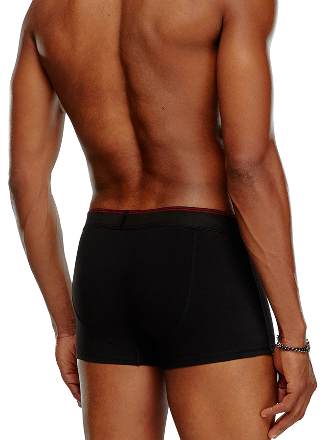 DIESEL BOXER TRUNKS ΑΝΔΡΙΚΑ ΜΟΝΟΧΡΩΜΑ (3 PACK) - Image 3