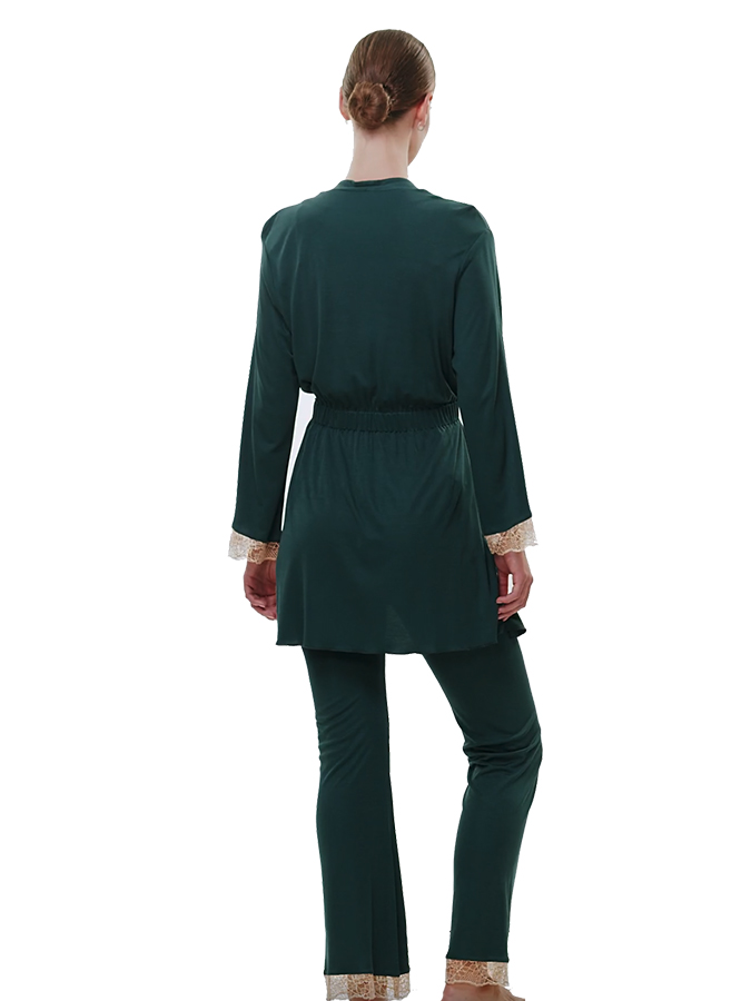 LIDA HOMEWEAR ΓΥΝΑΙΚΕΙΟ ΣΕΤ ΠΥΤΖΑΜΕΣ (3PCS) - Image 2