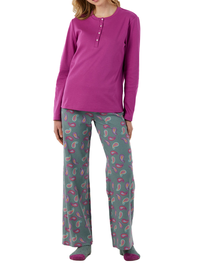 BRILLIAMO ΓΥΝΑΙΚΕΙΑ ΠΥΤΖΑΜΑ 100% COTTON