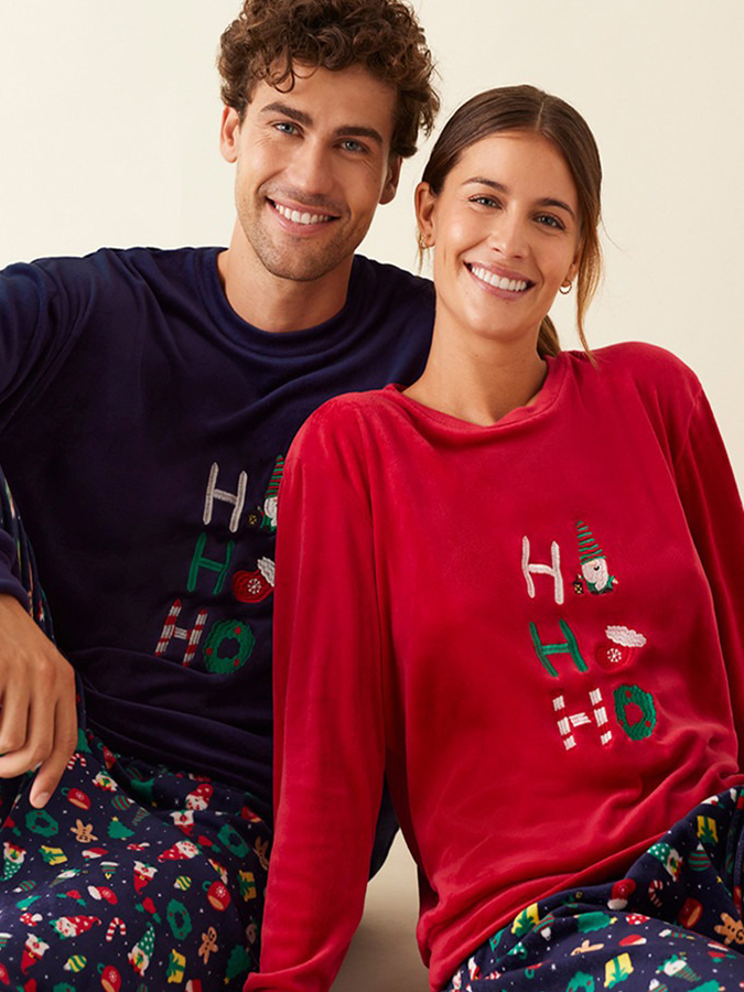 PROMISE ΑΝΔΡΙΚΟ ΣΕΤ ΠΥΤΖΑΜΑ VELVET CHRISTMAS COLLECTION - Image 5
