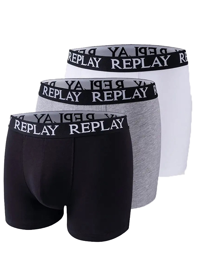 REPLAY UNDERWEAR BOXER TRUNKS (3PACK)