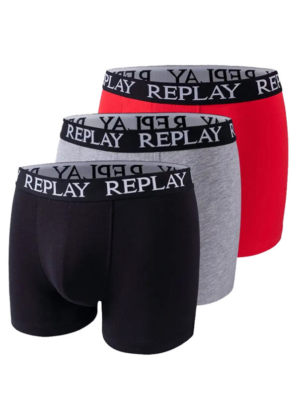 REPLAY UNDERWEAR BOXER TRUNKS (3PACK)