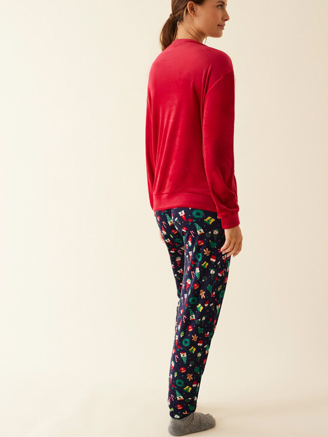 PROMISE ΓΥΝΑΙΚΕΙΟ ΣΕΤ ΠΥΤΖΑΜΑ CHRISTMAS COLLECTION - Image 2