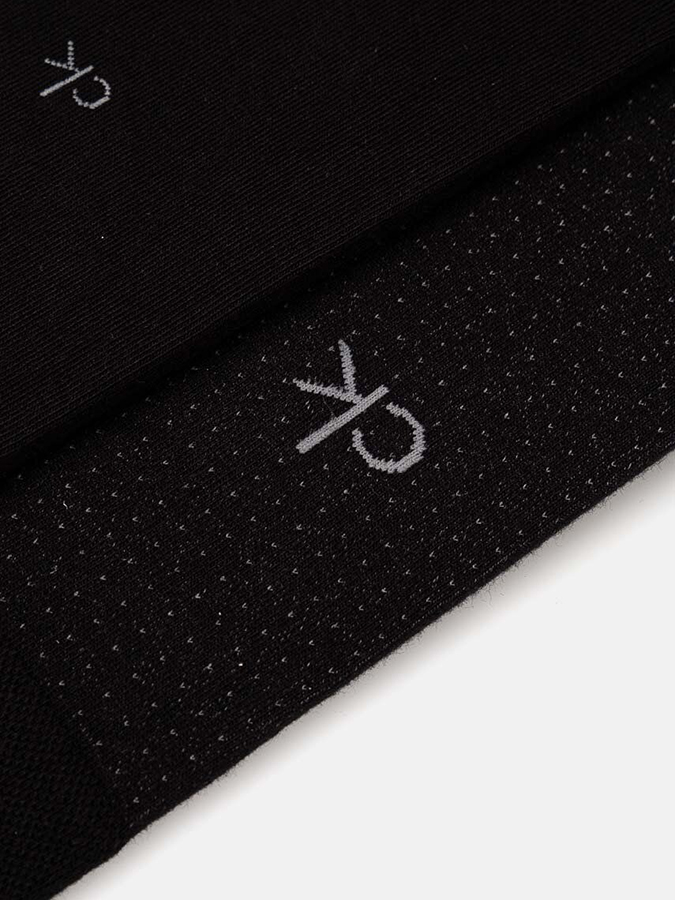CALVIN KLEIN ΜΑΥΡΕΣ ΑΝΔΡΙΚΕΣ ΚΑΛΤΣΕΣ (2PACK) - Image 4