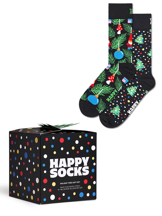 HAPPY SOCKS UNISEX ΚΑΛΤΣΕΣ ΣΥΣΚΕΥΑΣΙΑ ΔΩΡΟΥ (2 ΤΜΧ)