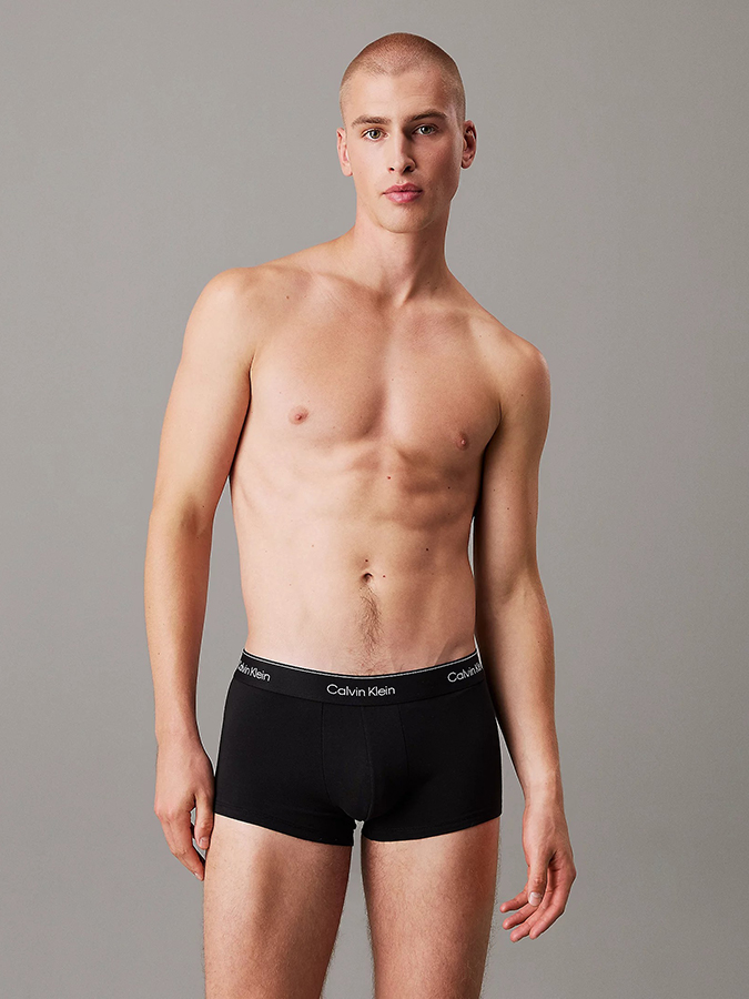 CALVIN KLEIN LOW RISE TRUNKS (3 PACK) - Image 2