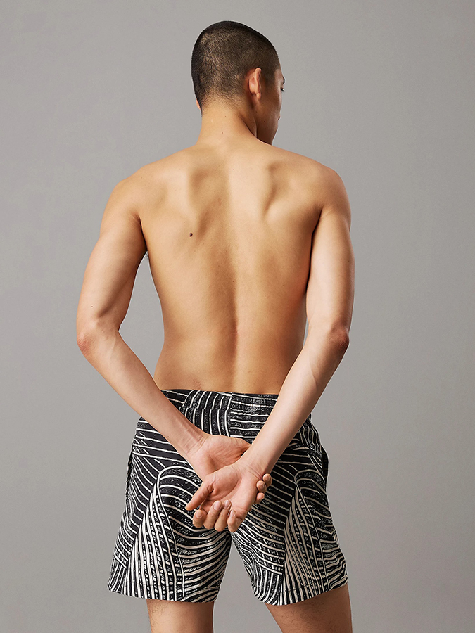 CALVIN KLEIN ΑΝΔΡΙΚΟ ΜΑΓΙΟ ΜΕΣΑΙΟΥ ΜΗΚΟΥΣ ΜΕ ΚΟΡΔΟΝΙ - Image 2