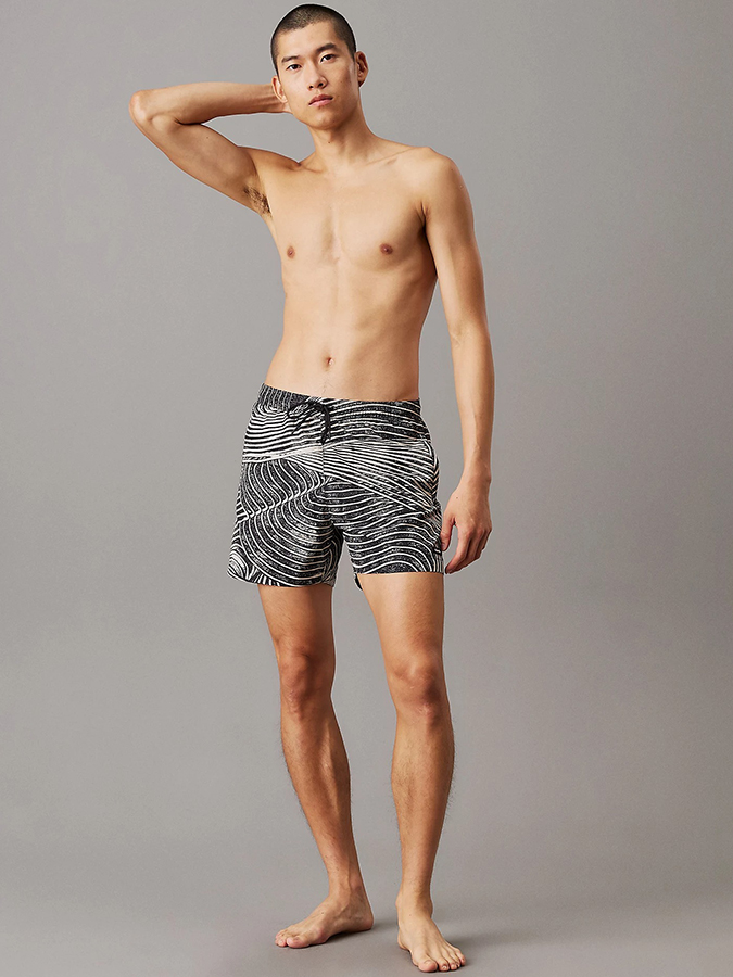 CALVIN KLEIN ΑΝΔΡΙΚΟ ΜΑΓΙΟ ΜΕΣΑΙΟΥ ΜΗΚΟΥΣ ΜΕ ΚΟΡΔΟΝΙ - Image 4