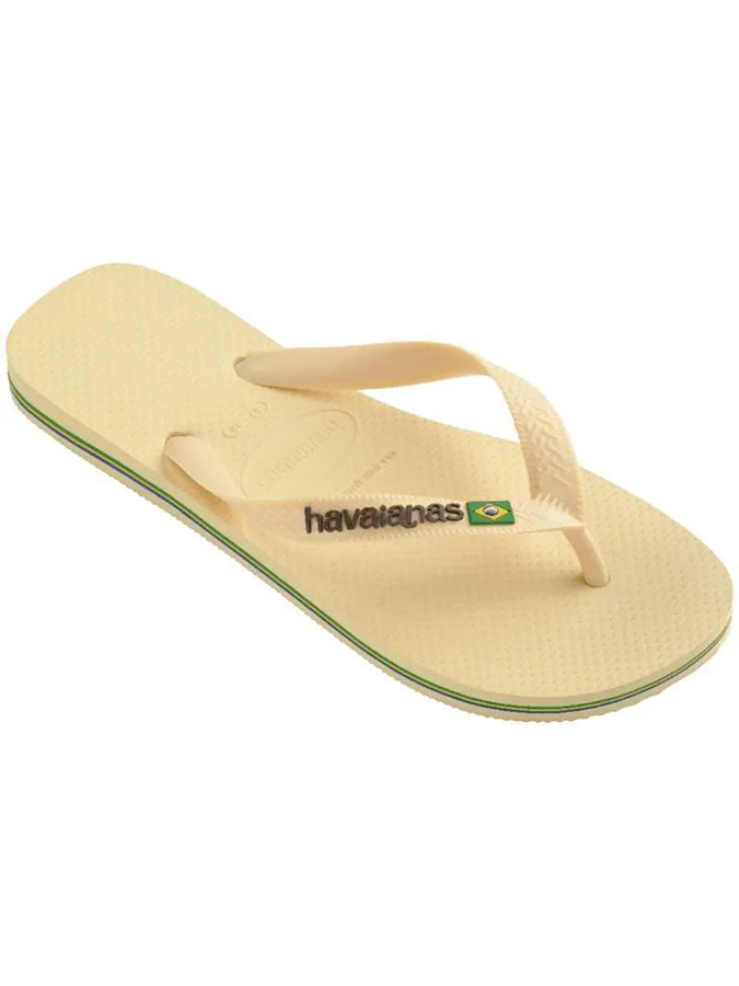 HAVAIANAS UNISEX ΣΑΝΔΑΛΙΑ BUTTERCREAM BRASIL LOGO - Image 5
