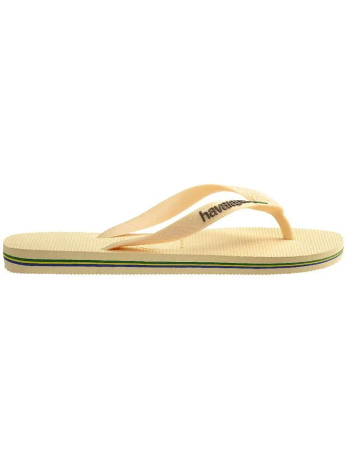 HAVAIANAS UNISEX ΣΑΝΔΑΛΙΑ BUTTERCREAM BRASIL LOGO - Image 4