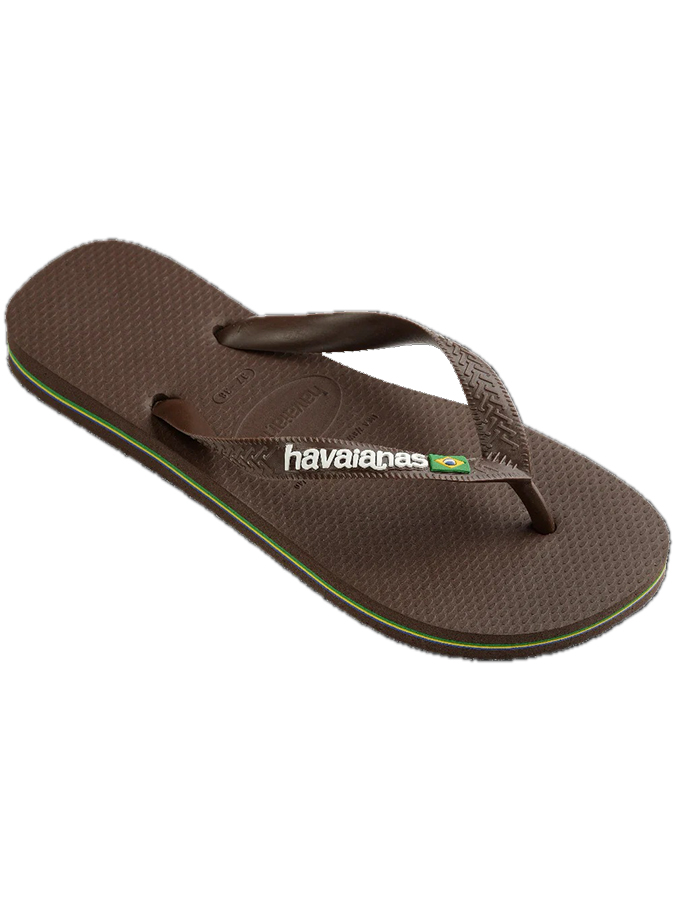 HAVAIANAS UNISEX ΣΑΝΔΑΛΙΑ BRASIL LOGO DARK BROWN - Image 3