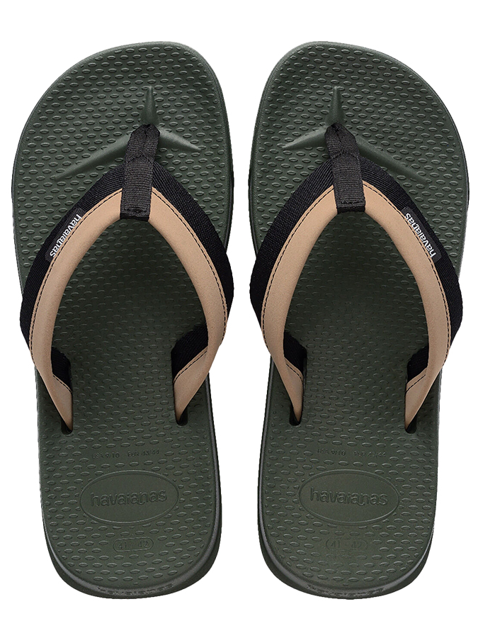 HAVAIANAS UNISEX ΣΑΝΔΑΛΙΑ TRACK PLUS OLIVE GREEN
