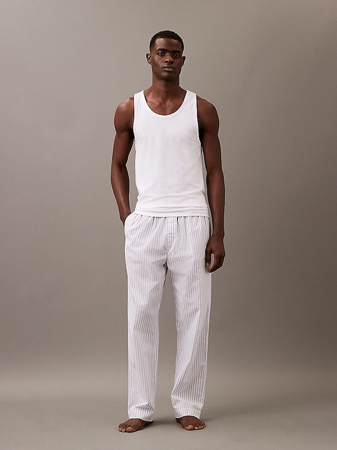 CALVIN KLEIN ΑΝΔΡΙΚΑ ΦΑΝΕΛΑΚΙΑ ΑΜΑΝΙΚΑ ΛΕΥΚΑ 3PACK - Image 6
