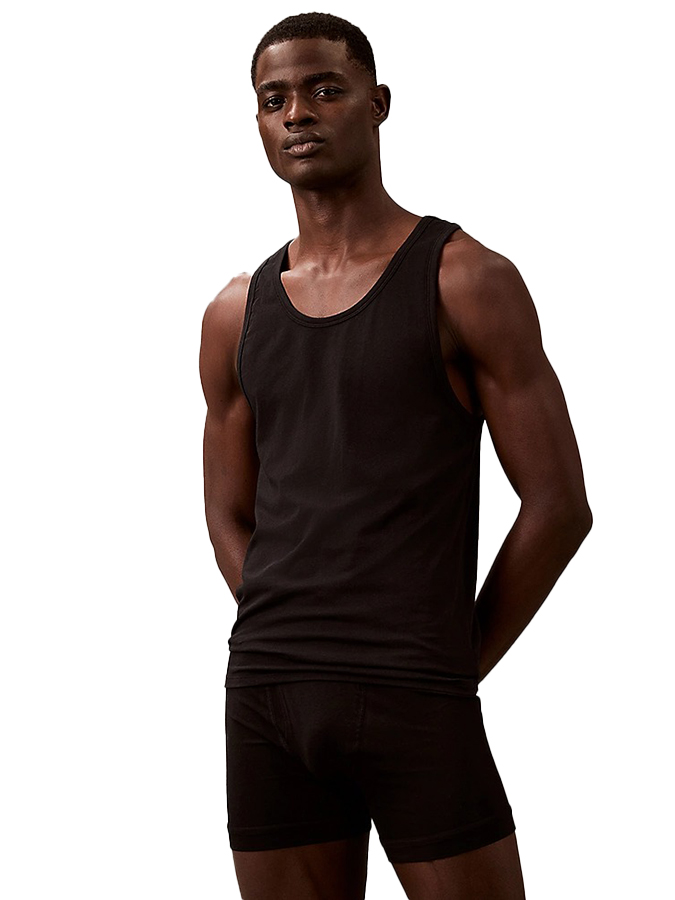 CALVIN KLEIN ΑΝΔΡΙΚΑ ΦΑΝΕΛΑΚΙΑ ΑΜΑΝΙΚΑ 3PACK - Image 2