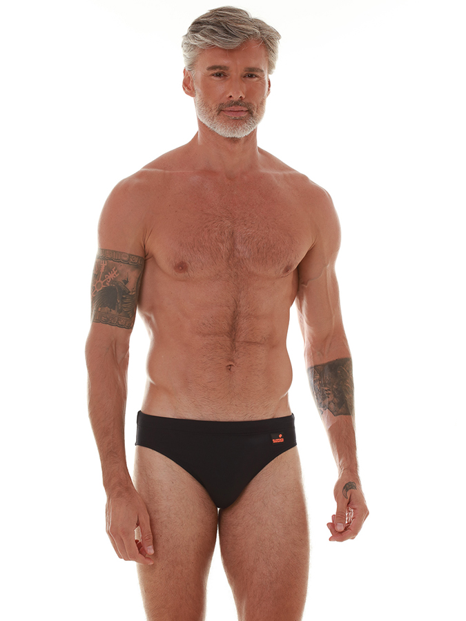 BLUEPOINT SWIMWEAR ΑΝΔΡΙΚΟ ΣΛΙΠ ΜΑΥΡΟ - Image 3