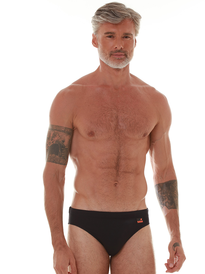BLUEPOINT SWIMWEAR ΑΝΔΡΙΚΟ ΣΛΙΠ ΜΑΥΡΟ - Image 2