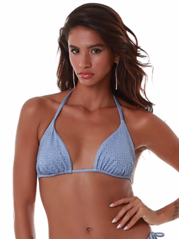BLUEPOINT BIKINI TOP ΤΡΙΓΩΝΟ 'CANDY GLAM' ΜΩΒ