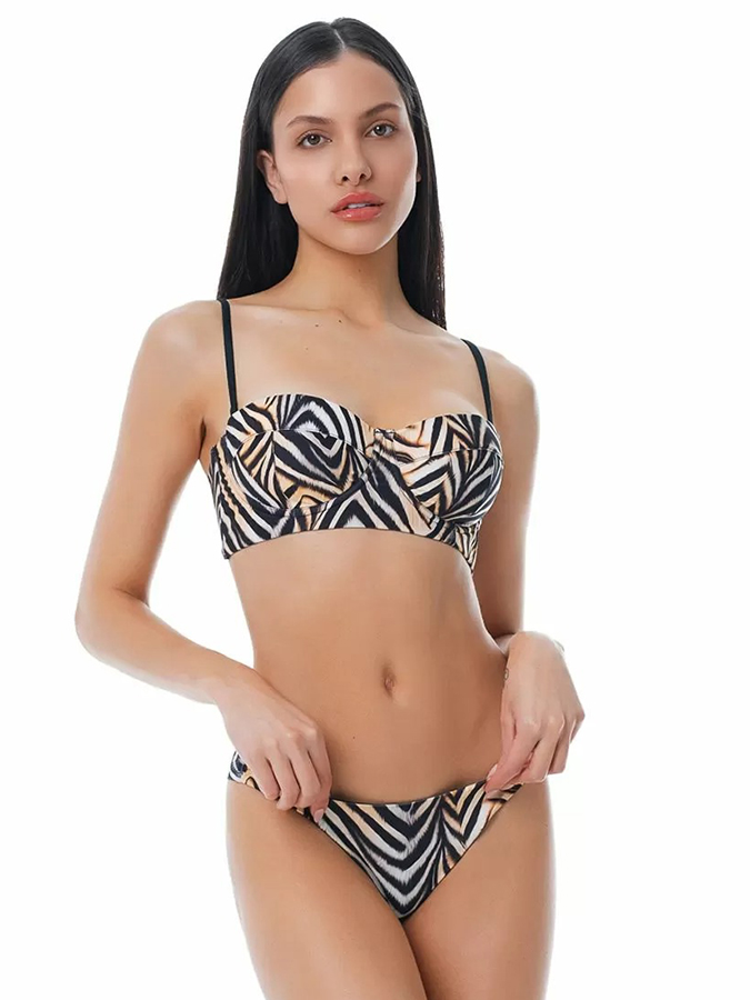 BLUEPOINT BIKINI ΤΟΠ STRAPLESS 'SPIRIT ANIMAL' - Image 4