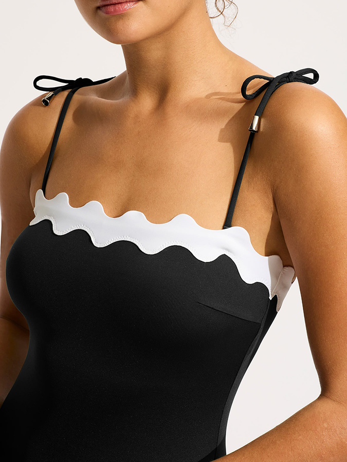 SEAFOLLY ΟΛΟΣΩΜΟ ΜΑΓΙΟ GIA RIC RAC BANDEAU - Image 3