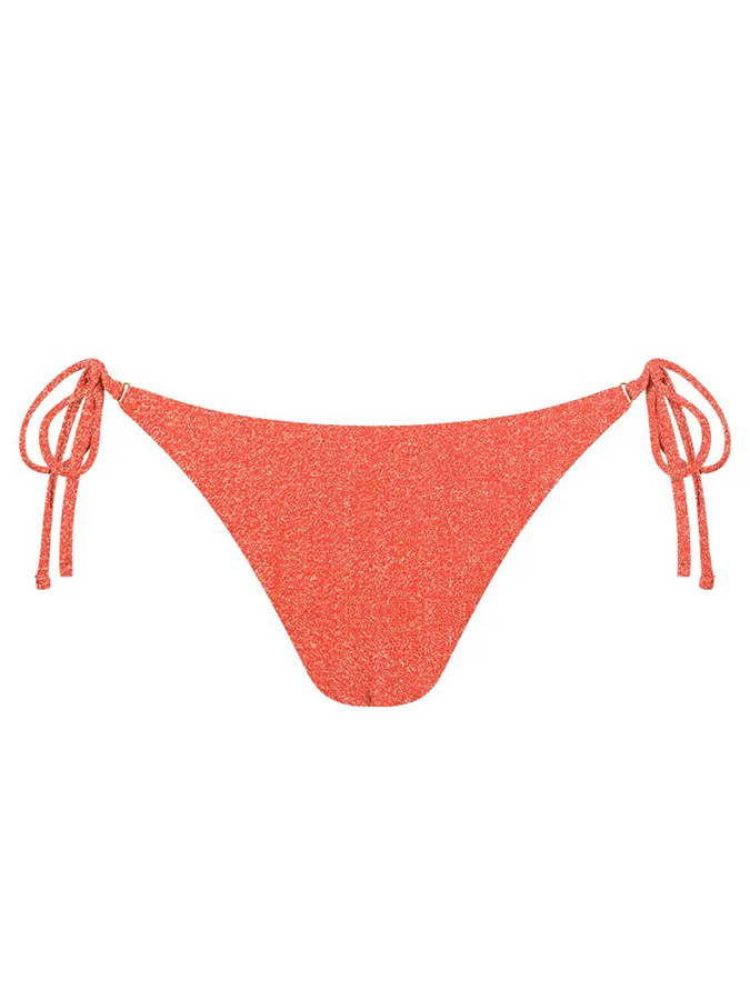 CHLAMYS VARIA BIKINI ΣΛΙΠ STRING LUREX ΚΟΡΑΛΙ