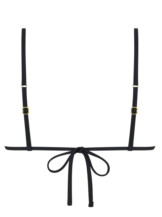 CHLAMYS VARIA BIKINI TOP ΜΑΥΡΟ - Image 2