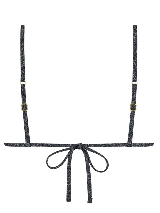 CHLAMYS VARIA ΤΡΙΓΩΝΙΚΟ ΜΑΓΙΟ ΜΠΙΚΙΝΙ ΤΟΠ ΜΑΥΡΟ LUREX - Image 2