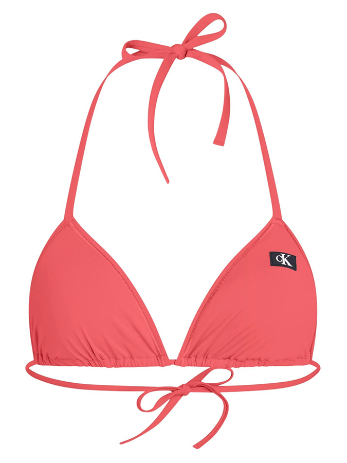CALVIN KLEIN BIKINI ΤΟΠ TRIANGLE ΚΟΡΑΛΙ - Image 3