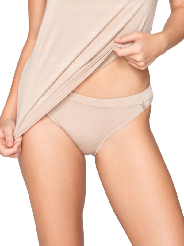 LUNA ΓΥΝΑΙΚΕΙΑ SLIP BRAZILIAN ΜΠΕΖ (2 PACK)