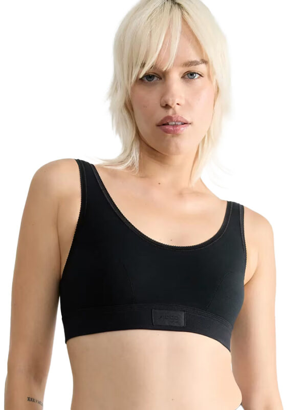 SLOGGI DOUBLE COMFORT T TOP ΜΠΟΥΣΤΑΚΙ ΜΑΥΡΟ