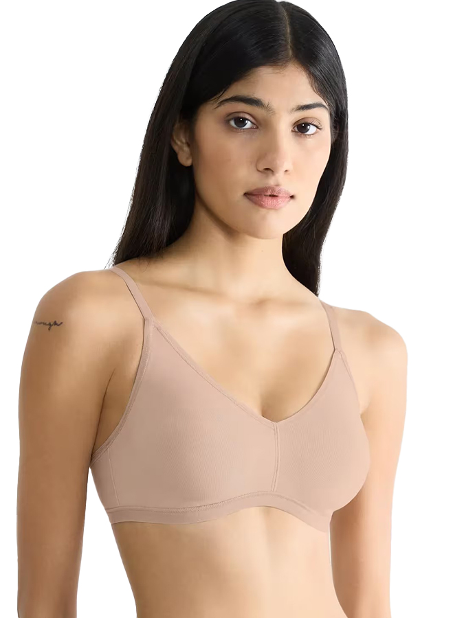 SLOGGI ΓΥΝΑΙΚΕΙΟ ΜΠΟΥΣΤΑΚΙ GO DAILY COTTON SOFT BRA ΜΠΕΖ