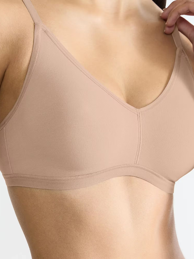 SLOGGI ΓΥΝΑΙΚΕΙΟ ΜΠΟΥΣΤΑΚΙ GO DAILY COTTON SOFT BRA ΜΠΕΖ - Image 3