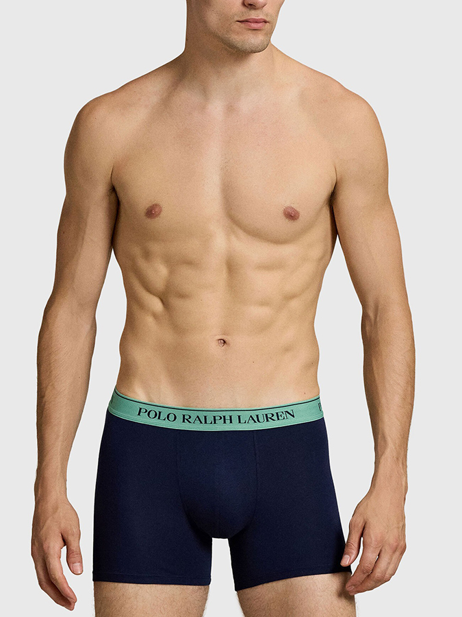 POLO RALPH LAUREN STRETCH COTTON ΑΝΔΡΙΚΑ BOXER 3-PACK - Image 3