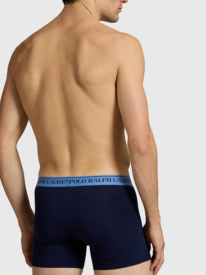 POLO RALPH LAUREN STRETCH COTTON ΑΝΔΡΙΚΑ BOXER 3-PACK - Image 4