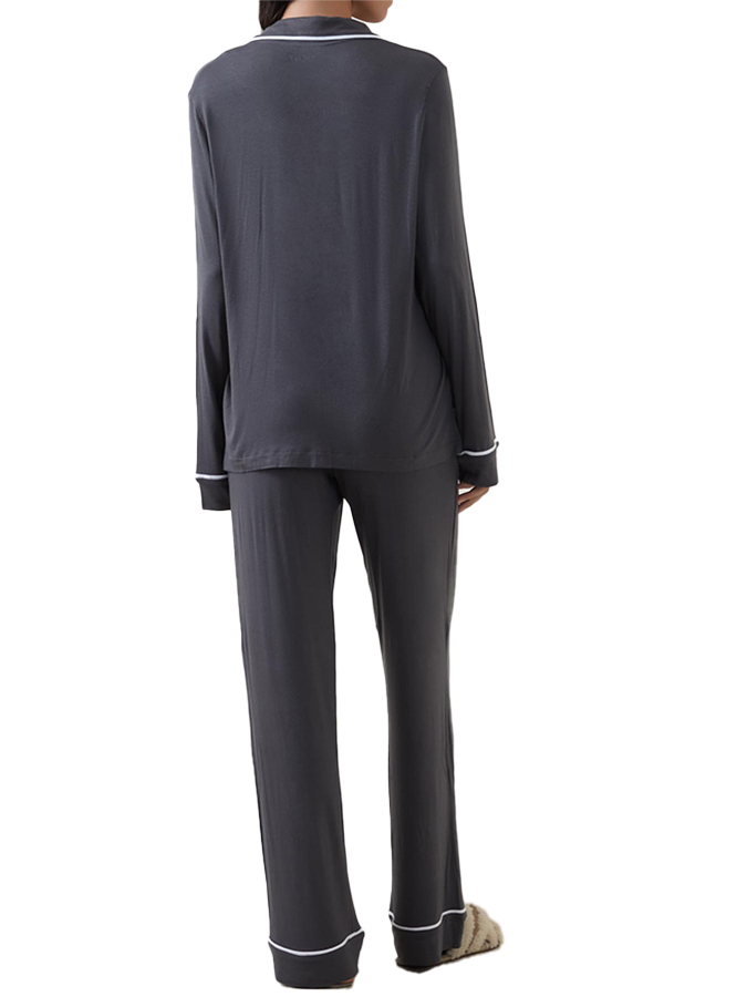 DKNY ΓΥΝΑΙΚΕΙΟ ΣΕΤ ΠΙΤΖΑΜΕΣ ΑΝΘΡΑΚΙ - Image 2