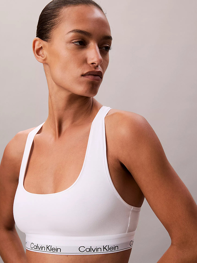 CALVIN KLEIN ΑΘΛΗΤΙΚΟ ΜΠΟΥΣΤΑΚΙ ΛΕΥΚΟ - Image 3