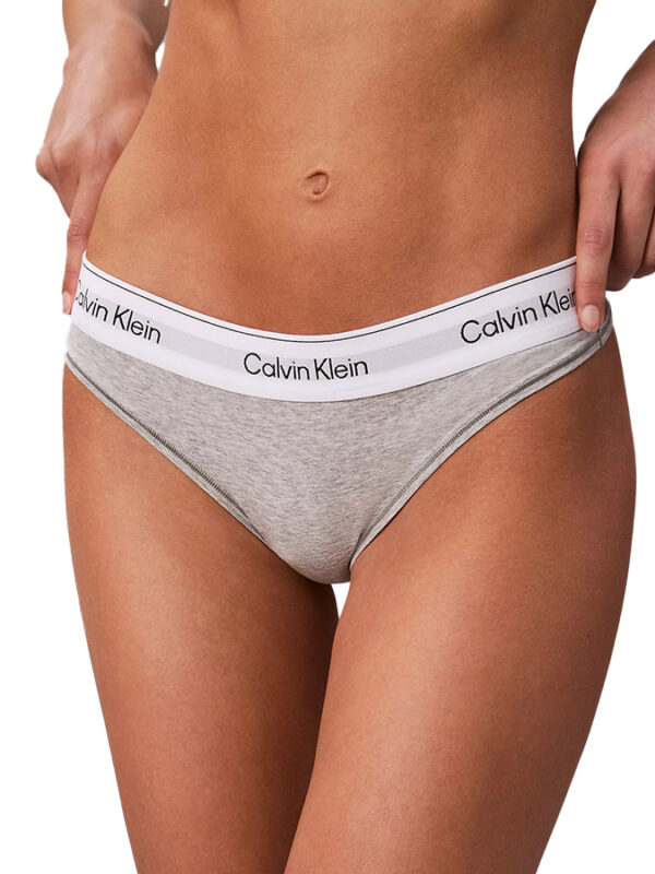 CALVIN KLEIN ICON COTTON MODAL SLIP STRING