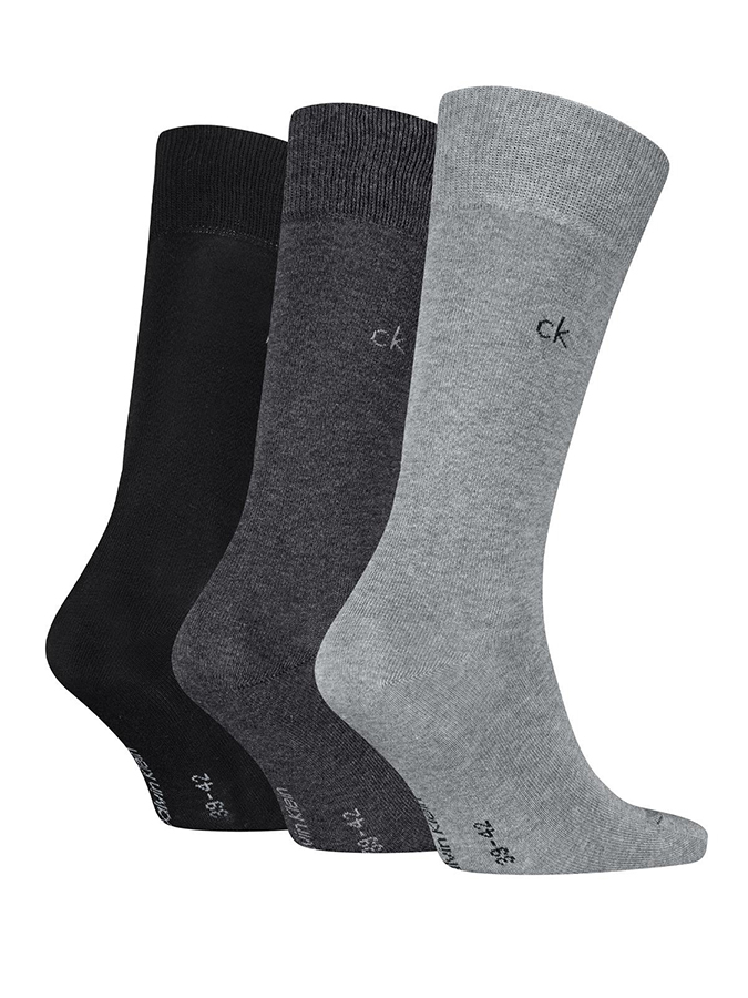 CALVIN KLEIN ΑΝΔΡΙΚΕΣ ΚΑΛΤΣΕΣ ΨΗΛΕΣ (3 PACK) - Image 2